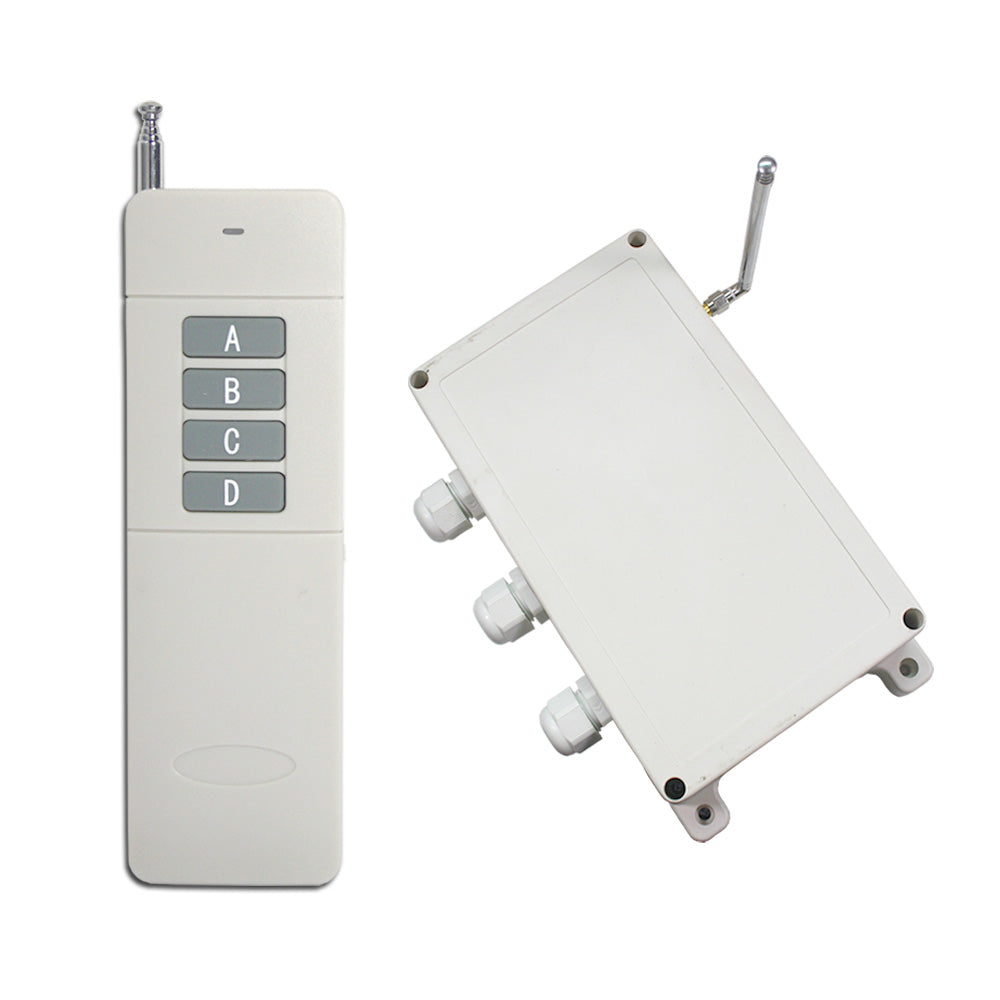 Double Pole Double Throw (DPDT) Wireless Remote Switch For Winch Crane  Electric Hoist