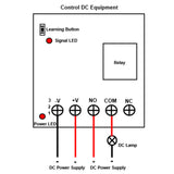 1 Channel 20 seconds Adjustable Time Delay with Remote Receiver Transmitter (Model 0020099)