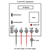 1 Channel DC 0-99 seconds Time Delay Switch with Remote Control (Model 0020011)