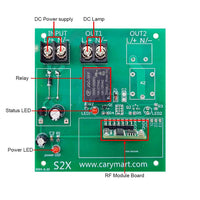 1 Channel DC Power Output Wireless Christmas Tree Light Switch