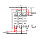 1000M DC 433MHz RF Wireless Receiver/Remote Switch With 6 Relay Outputs (Model 0020073)