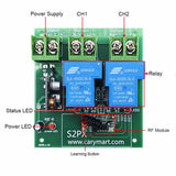 100M 2 Channels DC Output 30A Maximum Working Current Remote Control Switch (Model 0020530)