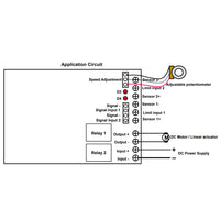 12V/24V Wireless Remote Switch Control The Direction Of Motion Speed Of The Motor Or Linear Actuator (Model 0020153)