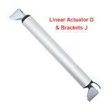 200N Thrust Fast Linear Actuator DC 12 24V 4 Inches 100MM Stroke Length (Model 0041562)