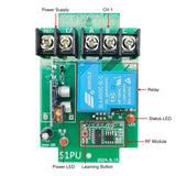 1Way DC Power 30A High Power RF Receiver With Dry Contact Output