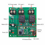 2 Channels DC Voltage Output 5000M Long Range Wireless Receiver