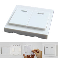 2 Channels Wireless Wall Mounted Switch With Wall Remote Control