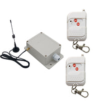 2 Way DC Input and Relay Contact Output Wireless Remote Control Switch Kit