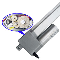 2000N Thrust Electric Linear Actuator With Built-in Potentiometer and Position Feedback Stroke 6 Inches 150MM (Model 0041664)