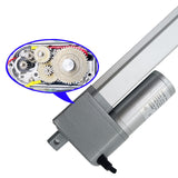 2000N Thrust Electric Linear Actuator With Built-in Potentiometer and Position Feedback Stroke 10 Inches 250MM (Model 0041666)