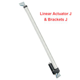 Quiet & Waterproof Linear Actuator IP67 Home and Outdoor Use 28 Inch 700mm (Model 0041944)