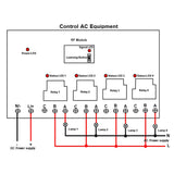 30A Large Load Dry Contact Relay Switch With Remote Control (Model 0020444)