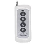 4 Channel DC 500M NO/NC Wireless Remote Transmitter Receiver With Time Delay (Model 0020016)