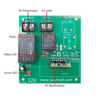 433.92 MHz AC 110V 220V Supply Output Waterproof Wireless Receiver Device (Model 0020393)