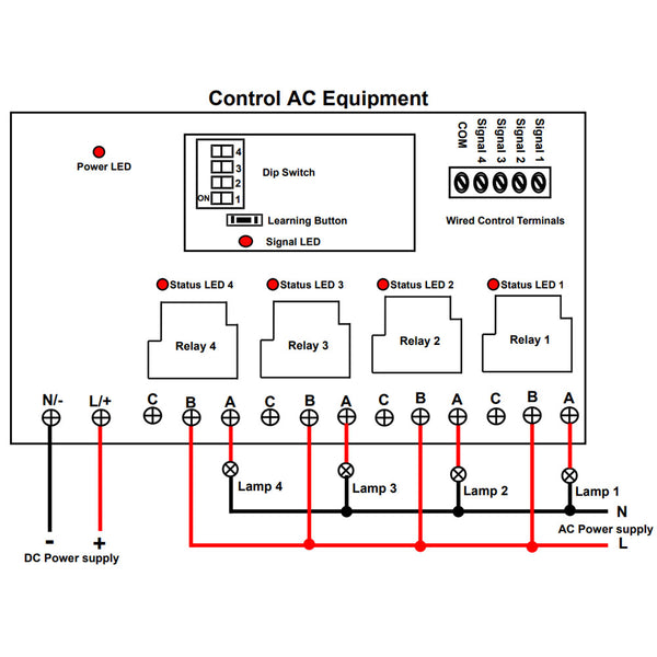 Long Range 5 Km Wireless Remote Control Lights Switch with