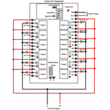 5KM DC Input Long Range Wireless Relay Switch Remote 12 Lights / Fans (Model 0020033)