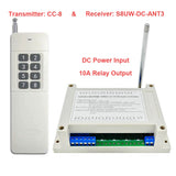 5000 Meters Long Range Wireless Switch with Relay Output and DC Input