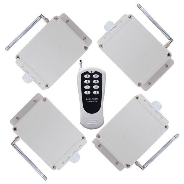 500M DC Wireless Remote Control Kit With 30A  Dry Contact Relay Output (Model 0020744)