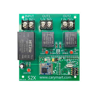 5KM 433Mhz Remote Control Receiver With 2 Channels AC Power Output (Model 0020148)