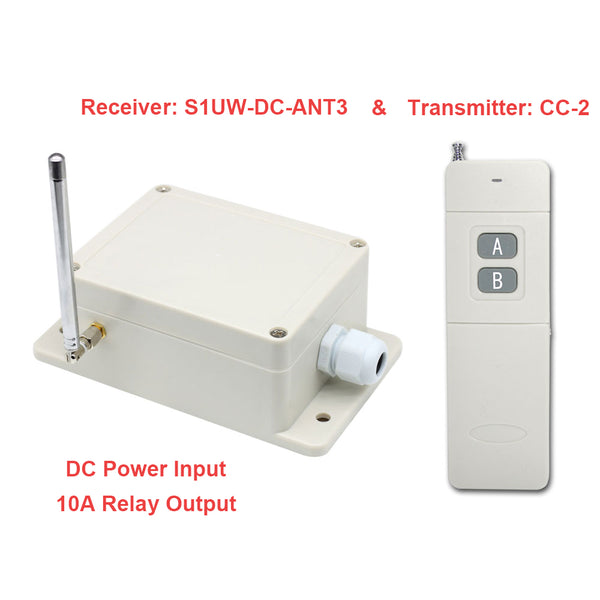 5KM Best Long Range RC Transmitter and Receiver Kit DC Power Input