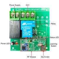 5km Long Range High Power Receiver With AC Power Input and 30A Dry Relay Output (Model 0020091)