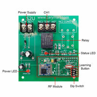 5km Long Range Receiver With DC Power Input and Dry Relay Output