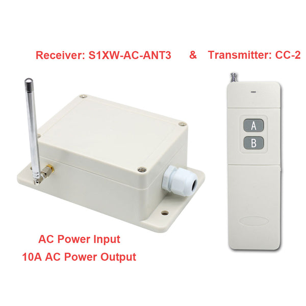 5KM Long Range Remote Control Transmitter and Receiver Kit AC Input