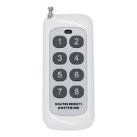 8 Channel DC 500M NO/NC Wireless Remote Receiver Transmitter With Delay Time Function (Model 0020018)