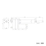 1100 lbs 5000N High Torque Linear Actuator 40 Inches 1000MM Stroke Length (Model 0041548)