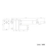 1100 lbs 5000N High Torque Linear Actuator 36 Inches 900MM Stroke Length (Model 0041550)