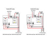 AC/DC motor automatic control infinite loop delay relay output module