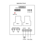 DC12V 24V 4 Channel RF Wireless Remote Switch Control The Extension And Retraction Of Linear Actuators (Model 0020605)