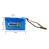 24V 8400mAh Rechargeable Lithium Battery Pack