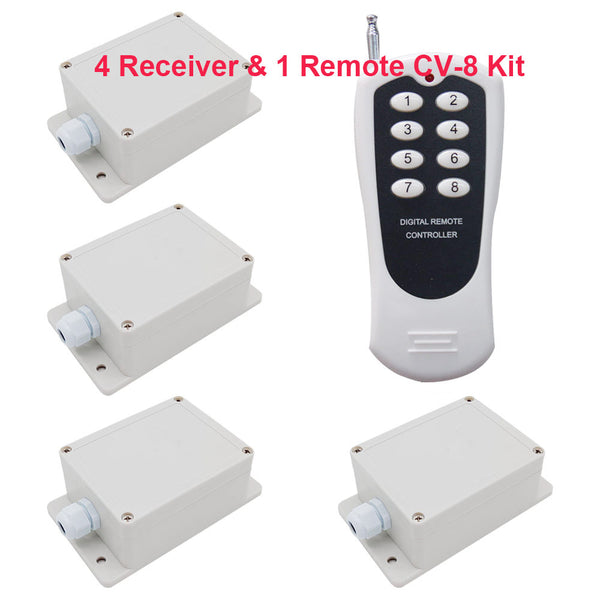 30A Output Wireless Remote Control Switch For One-Control-Four