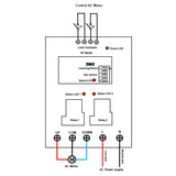 AC Motor Reversing Switch 5KM Long Range Remote Control