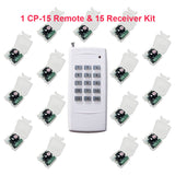 DC 0-99 Seconds Time Delay Switch 1 Remote 15 Receiver Kit