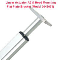 Adjustable Stroke Linear Actuator/Electric Cylinder 2000N Thrust 4 Inches 100MM Stroke DC 12V 24V (Model 0041691)