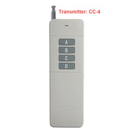 High Power AC Input Long Distance Remote Light Switch (Model 0020111)