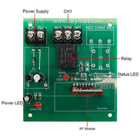 Normally Open Contact Trigger Remote Control System With Relay Contact Output (Model 0020542)