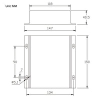 Sync Controller for Synchronize 4 Industrial Linear Electrical Actuators B (Model 0043015)