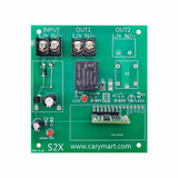 Remote Control Switch Triggered by AC 100~240V Signal for Controlling DC Devices (Model 0020518)