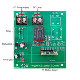 Remote Control Switch Triggered by AC Signal for Controlling DC Devices