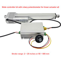 50-500MM A2 Linear Actuator Slide Controller Kit with Rotary Potentiometer