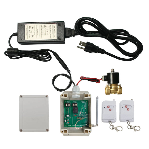 Wireless Remote Control Solenoid Valve DC 12 Volt 24 Volt