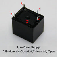 5A 5V/ 9V/12V/24V Relay- Normally Open / Normally Closed (Model 0040013)