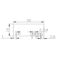 Super Regeneration RF Wireless Receiver Module DC 5V (Model 0020238)