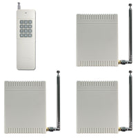 One-Control-Three AC Power Dry Contact Wireless Remote System With 1 Transmitter & 3 Receiver (Model 0020405)