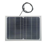 18V 10W Mini Monocrystalline Silicon Solar Panel Charging System (Model 0010204)