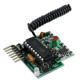 4 Channel High level Output Super Regeneration RF Receiver Module With Decoder (Model 0020316)