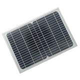 18V 10W Mini Monocrystalline Silicon Solar Panel Charging System (Model 0010204)